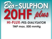 20HFplus (Karton  24 Stk) - BIO-SULPHON-PES-Dialysator 2,0qm High-Flux