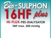 16HFplus (Karton  24 Stk) - BIO-SULPHON-PES-Dialysator 1,6qm Hihg-Flux